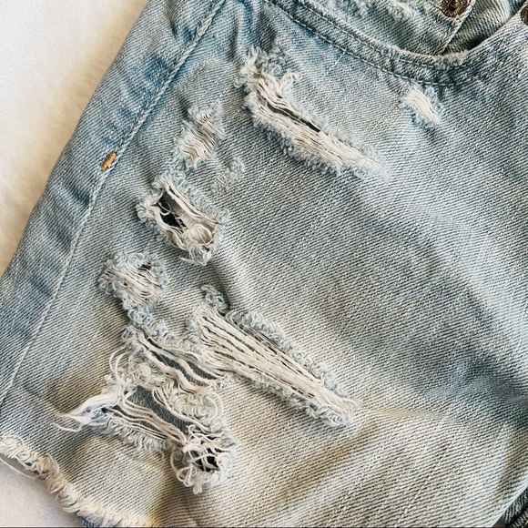 AMERICAN Eagle Outfitters Denim '90s Boyfriend Short - 00/24 - Picture 4 of 8